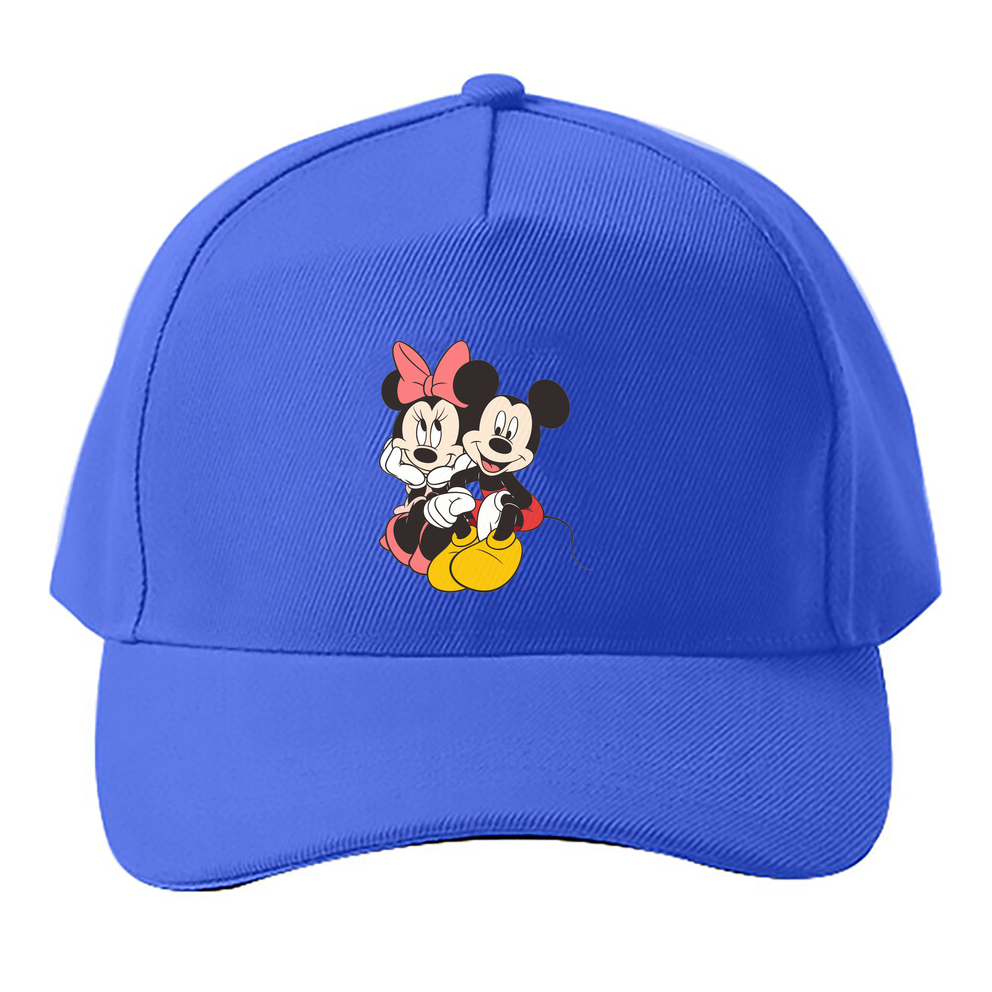 （画像用） ミッキーマウス Mickey Mouse ベースボールキャップ 綿100％ 男女兼用 帽子 スポーツ